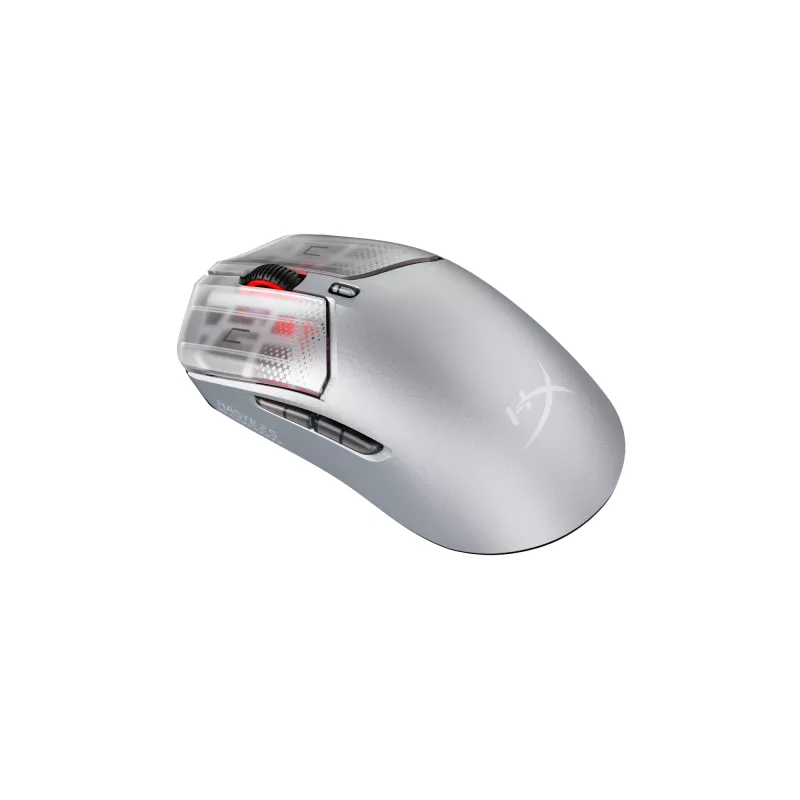 HyperX Pulsefire Haste 2 S Sidabrinė belaidė žaidimų pelė