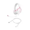 HyperX Cloud III – Žaidimų ausinės (balta/rožinė)