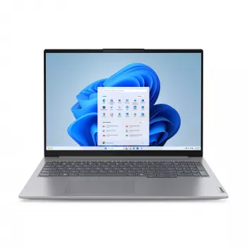 Nešiojamas kompiuteris Lenovo ThinkBook 16 G7 ARP AMD Ryzen™ 5 7535HS 40.6 cm (16 colių) WUXGA 8 GB DDR5-SDRAM 256 GB SSD Wi-Fi 6E (802.11ax) Windows 11 Pro Pilka