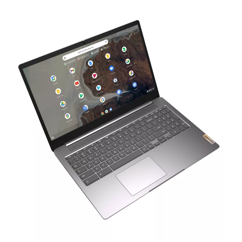 Nešiojamas kompiuteris Lenovo IdeaPad 3 Chrome 15IJL6, Intel® Celeron® N4500, 15.6 inch Full HD, 8 GB RAM, 128 GB eMMC, ChromeOS, pilka
