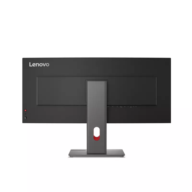 Monitorius Lenovo ThinkVision P34WD-40 34 colių (86,4 cm) lenktas IPS 3440×1440 WQHD 6 ms USB-C, garsiakalbiai, VESA, juodas