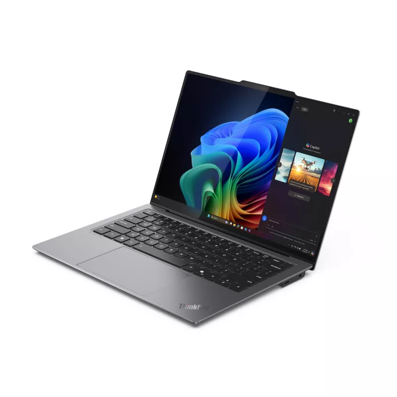 Nešiojamas kompiuteris Lenovo ThinkPad X9-14 Gen 1 Aura Edition Copilot+ PC Intel Core Ultra 7 258V 35,6 cm (14 colių) liečiamasis ekranas 2.8K 32 GB LPDDR5x-SDRAM 1 TB SSD Wi-Fi 7 (802.11be) Windows 11 Pro pilka