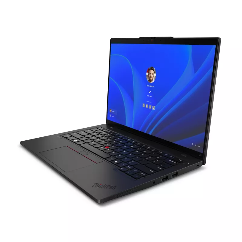 Nešiojamas kompiuteris Lenovo ThinkPad L14 Gen 5 (Intel) Intel Core Ultra 5 125U 35,6 cm (14 colių) WUXGA 16 GB DDR5-SDRAM 512 GB SSD Wi-Fi 6E (802.11ax) Windows 11 Pro Nordic Black