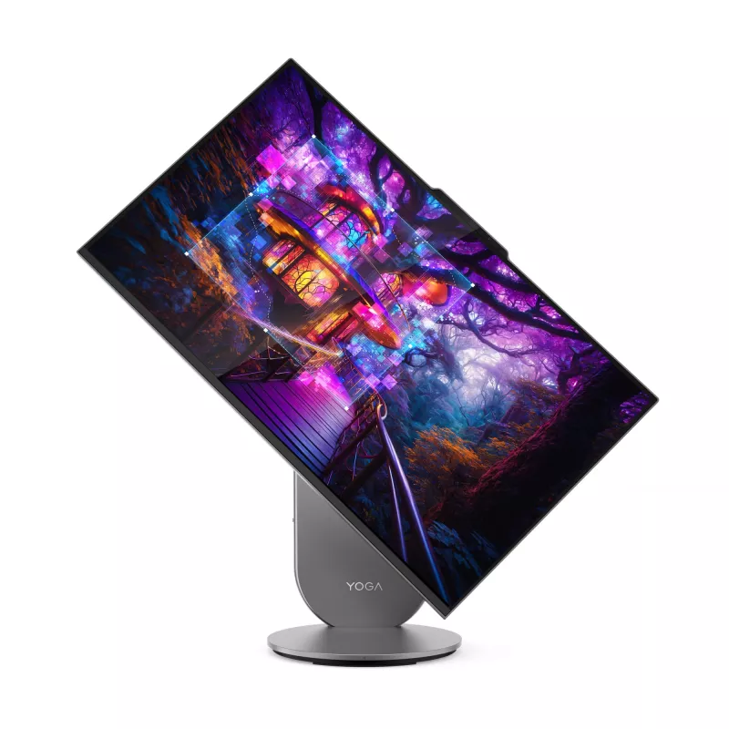 Lenovo Yoga AIO 27IAH10 All-in-One kompiuteris 27 col. QHD Intel Core Ultra 7 16 GB 1 TB SSD Windows 11 Home pilka