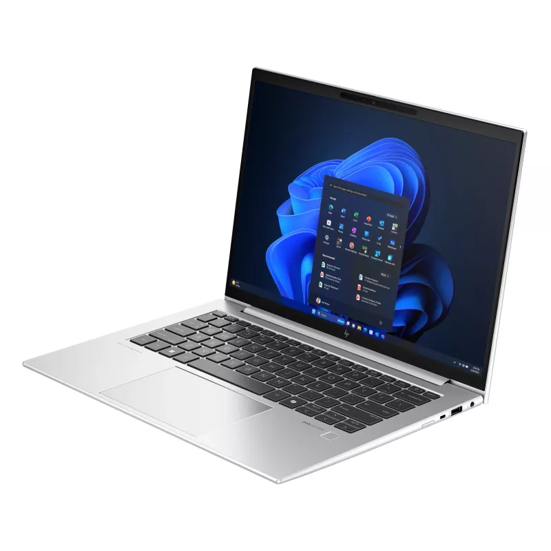 HP EliteBook G11 AMD Ryzen™ 5 8540U nešiojamas kompiuteris 35,6 cm (14 colių) WUXGA 16 GB DDR5-SDRAM 512 GB SSD Wi-Fi 6E (802.11ax) Windows 11 Pro AI PC sidabrinis