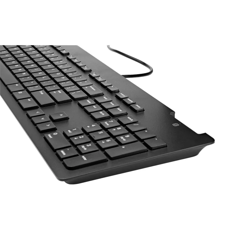 HP Business Slim v2 Smartcard klaviatūra, pilno dydžio (100 %), laidinė, USB, juoda
