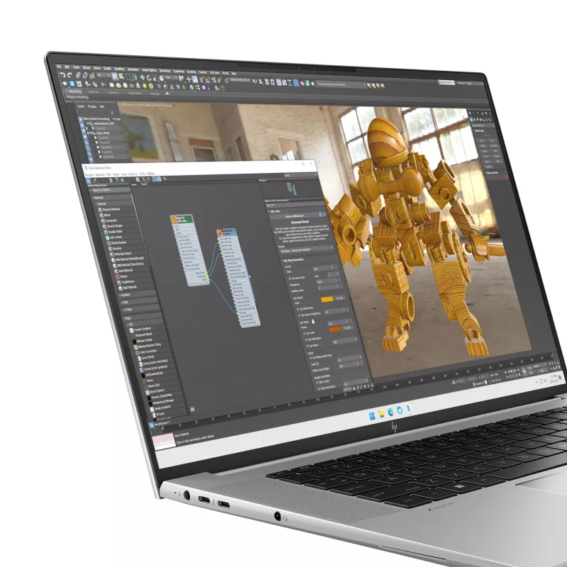 HP ZBook Studio G11 Intel Core Ultra 7 155H 40,6 cm (16 colių) WUXGA 32 GB DDR5-SDRAM NVIDIA RTX 2000 Ada Wi-Fi 7 (802.11be) Windows 11 Pro AI darbo stotis, AI asmeninis kompiuteris