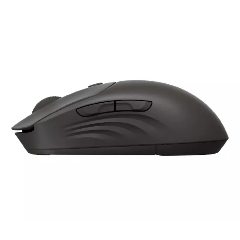 Belaidė pelė HP 405 Quiet – ambidekstrinė, optinė 1200 DPI, RF belaidis + Bluetooth, 5 mygtukai, maitinama baterija, juoda