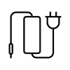 HP 330W Smart AC Adapter, universalus vidinis maitinimo šaltinis, įėjimas 90–264 V, juodas, LED indikatoriai