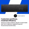 HP 495K belaidė klaviatūra, daugiaprietaisė, dviejų režimų, pilno dydžio (100%), USB + Bluetooth, juoda