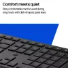 HP 495K belaidė klaviatūra, daugiaprietaisė, dviejų režimų, pilno dydžio (100%), USB + Bluetooth, juoda