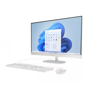 HP All-in-One 27-cr0048na Intel® Core™ i7 i7-1355U 68,6 cm (27 colių) 1920 x 1080 pikselių viskas viename kompiuteris 8 GB DDR4-SDRAM 1 TB SSD Windows 11 Home Wi-Fi 6 (802.11ax) Baltas