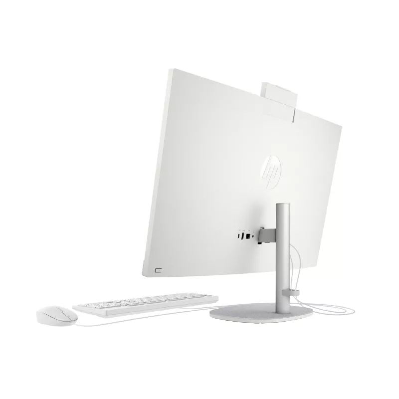 HP All-in-One 27-cr0048na Intel® Core™ i7 i7-1355U 68,6 cm (27 colių) 1920 x 1080 pikselių viskas viename kompiuteris 8 GB DDR4-SDRAM 1 TB SSD Windows 11 Home Wi-Fi 6 (802.11ax) Baltas (atnaujinta prekė)