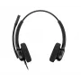 Pridėtinis stereo ausinių rinkinys HP POLY Mission 425 Classic, USB jungtis, 126 g