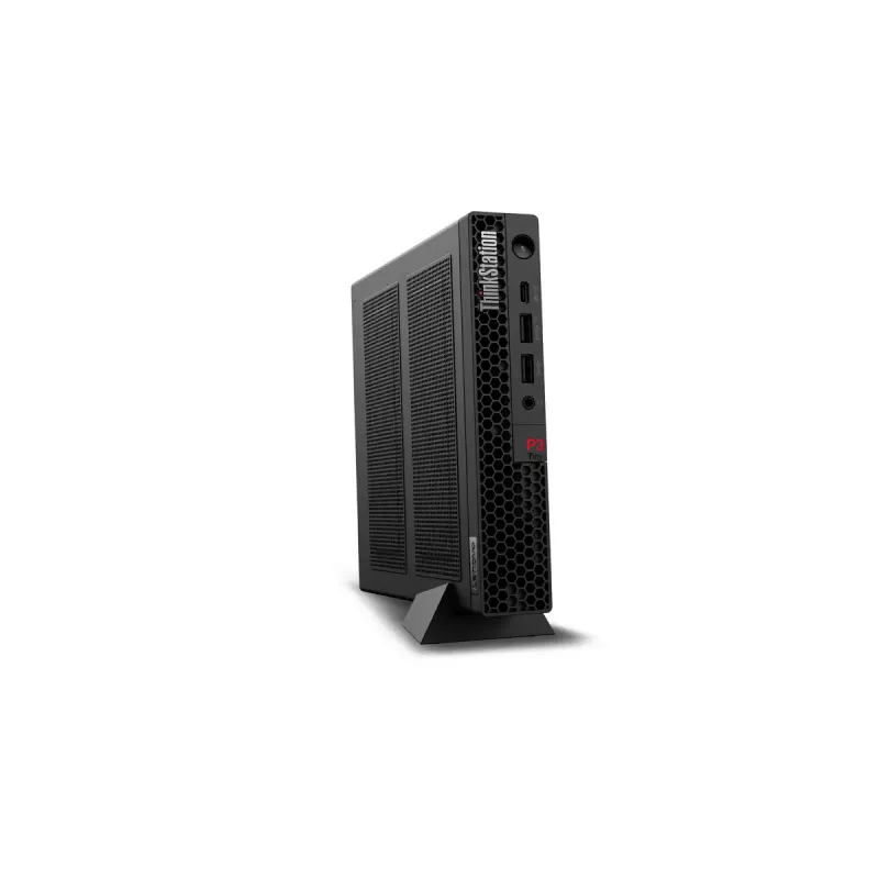 Lenovo ThinkStation P3 Tiny Gen 2 Intel Core Ultra 5 225 16 GB DDR5-SDRAM 512 GB SSD Windows 11 Pro darbo stotis juoda