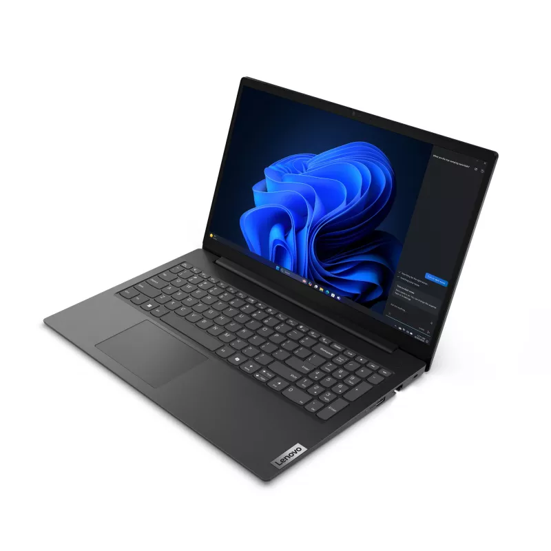 Nešiojamas kompiuteris Lenovo V15 G5 IRL Intel® Core™ i3-1315U 15.6 colio Full HD 8 GB DDR5 512 GB SSD Wi-Fi 6 Windows 11 Home Juodas