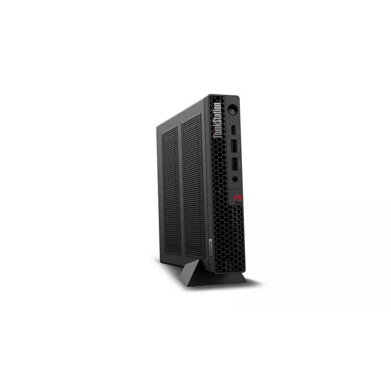 Lenovo ThinkStation P3 Tiny Gen 2 Intel Core Ultra 9 285 128 GB DDR5-SDRAM 2 TB SSD Windows 11 Pro Mini PC darbo stotis juoda