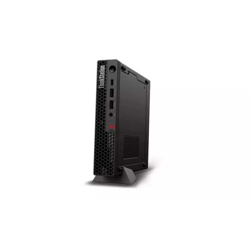 Lenovo ThinkStation P3 Tiny Gen 2 Intel Core Ultra 9 285 128 GB DDR5-SDRAM 2 TB SSD Windows 11 Pro Mini PC darbo stotis juoda
