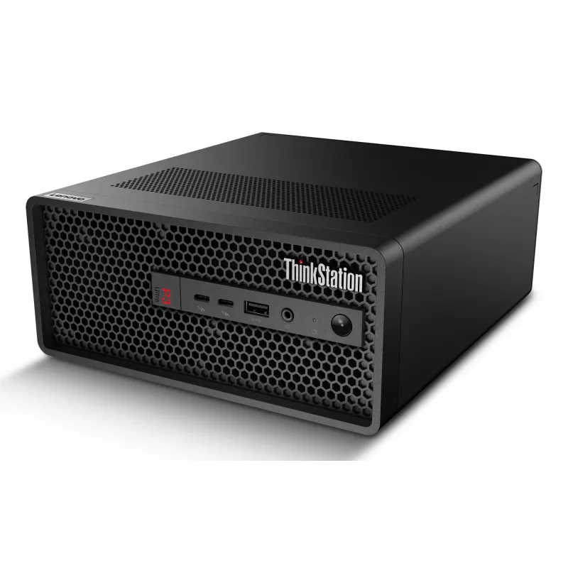 Lenovo ThinkStation P3 Ultra SFF Intel® Core™ i7 i7-14700 32 GB DDR5-SDRAM 512 GB SSD Windows 11 Pro USFF darbo stotis juoda