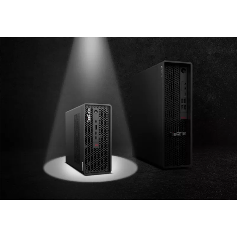 Lenovo ThinkStation P3 Ultra SFF Intel® Core™ i7 i7-14700 32 GB DDR5-SDRAM 512 GB SSD Windows 11 Pro USFF darbo stotis juoda