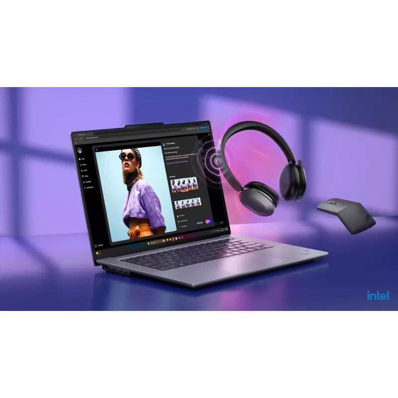 Nešiojamas kompiuteris Lenovo ThinkPad X9-15p Gen 1 Aura Edition Copilot+ 358H 15.3 colio lietimui jautrus 2.8K 64 GB RAM 1 TB SSD Wi‑Fi 7 Windows 11 Pro