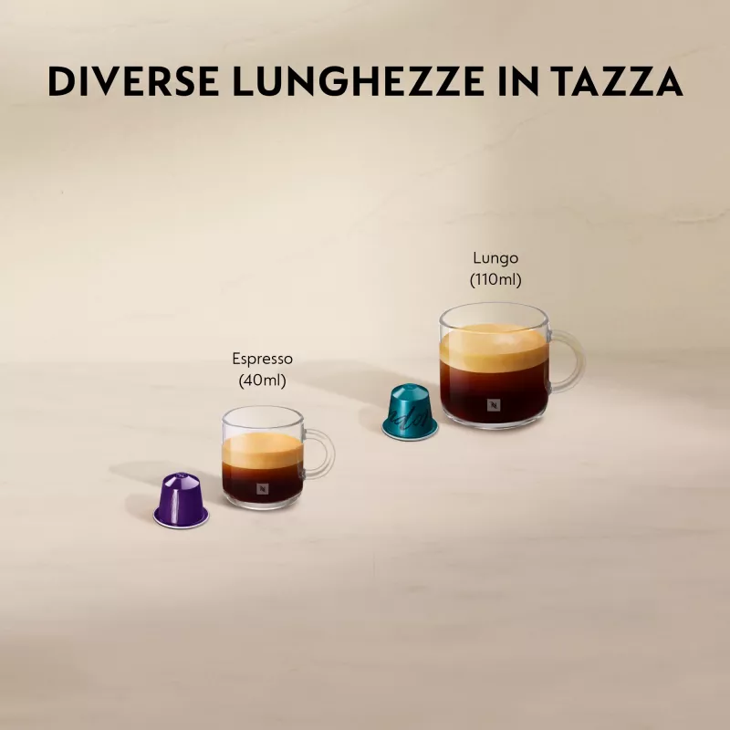 Krups Nespresso XN7415 kavos aparatas kapsulėms 1,2 L raudonas