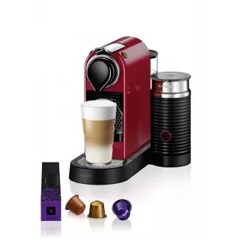 Krups Nespresso XN7615 pilnai automatinis kapsulinis kavos aparatas 1,2 L raudonas