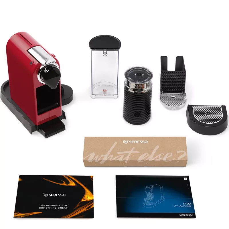 Krups Nespresso XN7615 pilnai automatinis kapsulinis kavos aparatas 1,2 L raudonas