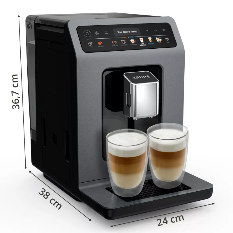 Krups Evidence Hot & Cold EA898GF0 pilnai automatinis espresso aparatas