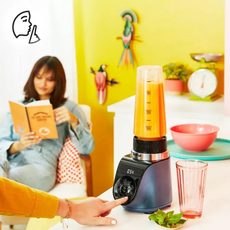 Tefal Blend Up BL19H4F0 stalo trintuvas 0,85 L 1000 W mėlynas, permatomas