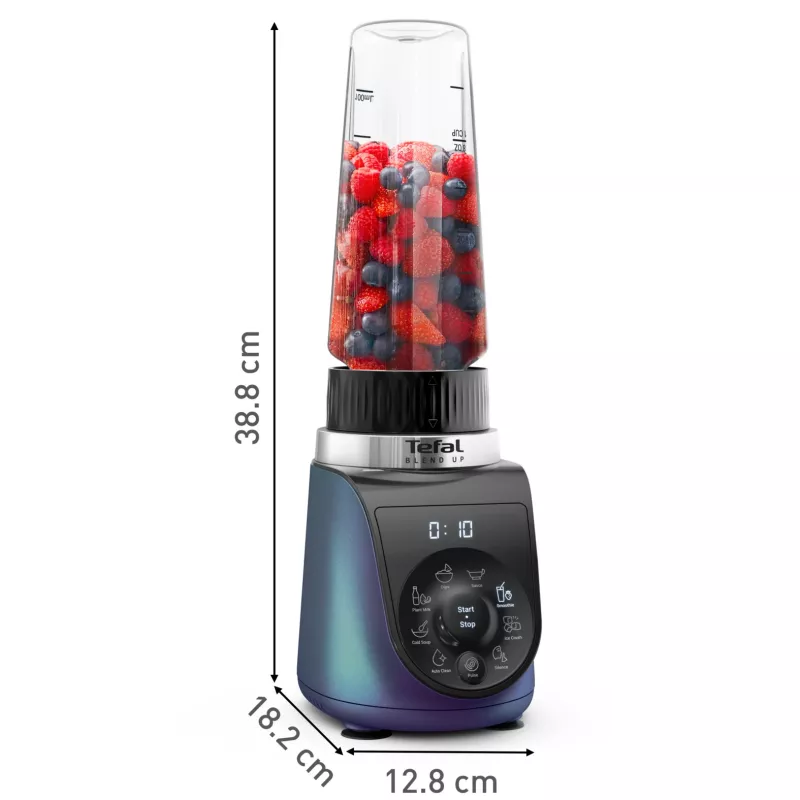 Tefal Blend Up BL19H4F0 stalo trintuvas 0,85 L 1000 W mėlynas, permatomas