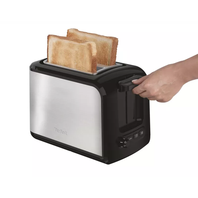 Tefal Express TT410D skrudintuvas 2 griežinėliams 850 W Juoda, Nerūdijantis plienas