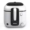 Gruzdintuvė Tefal Super Uno FR3101 – viena 1800 W, 1,5 kg maisto talpa, 2,2 L aliejaus, juoda/balta