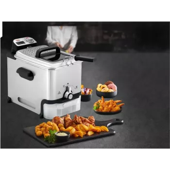 Gruzdintuvė Tefal FR8041, 3.5 L, 2300 W, sidabrinė