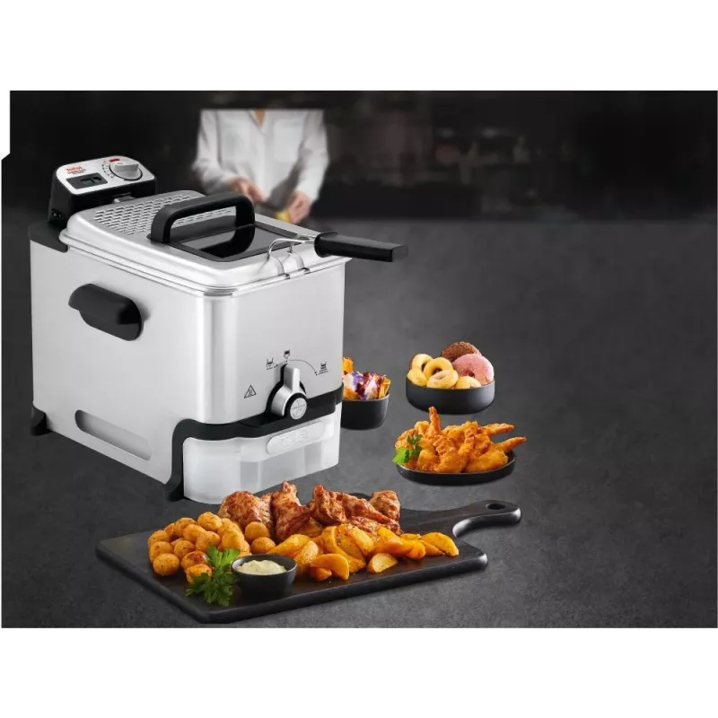 Gruzdintuvė Tefal FR8041, 3.5 L, 2300 W, sidabrinė