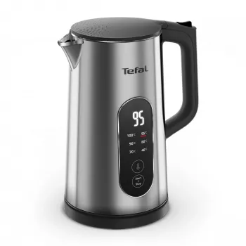 Tefal Selection KI871DE0 elektrinis virdulys 1,7 L 1500 W Juoda, Nerūdijantis plienas