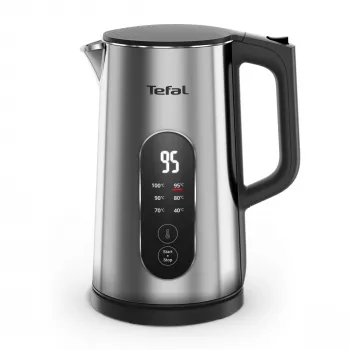 Tefal Selection KI871DE0 elektrinis virdulys 1,7 L 1500 W Juoda, Nerūdijantis plienas