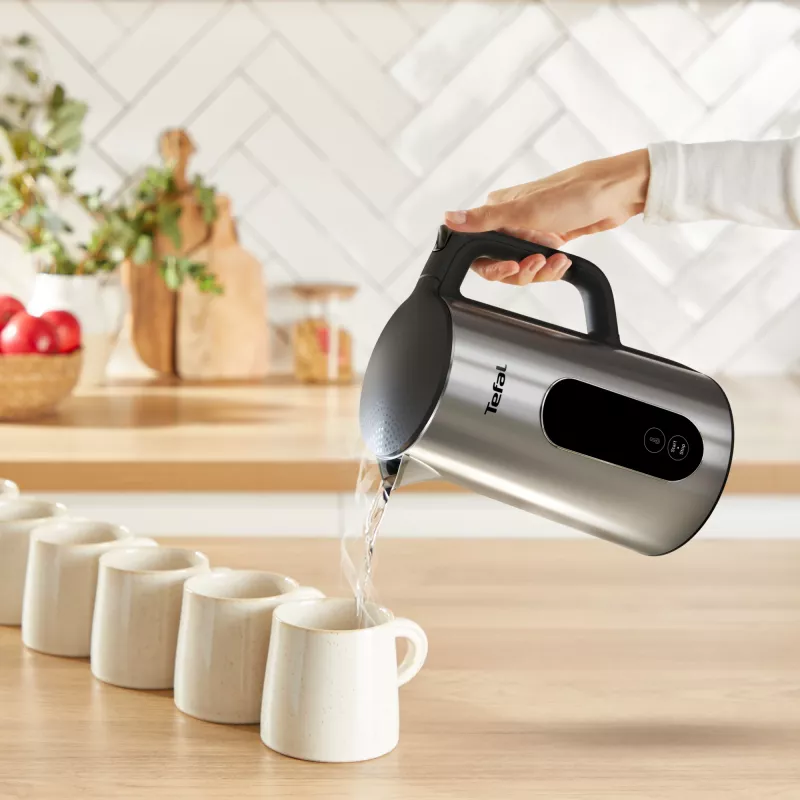 Tefal Selection KI871DE0 elektrinis virdulys 1,7 L 1500 W Juoda, Nerūdijantis plienas