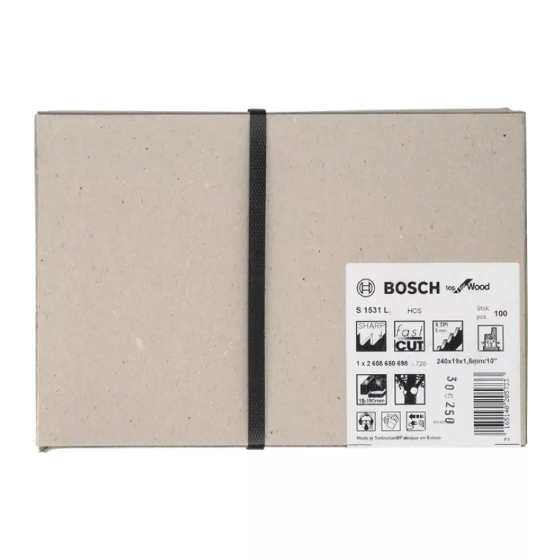 Bosch 2608650698 pjūklo diskas pjūkleliui, HCS, 100 vnt.