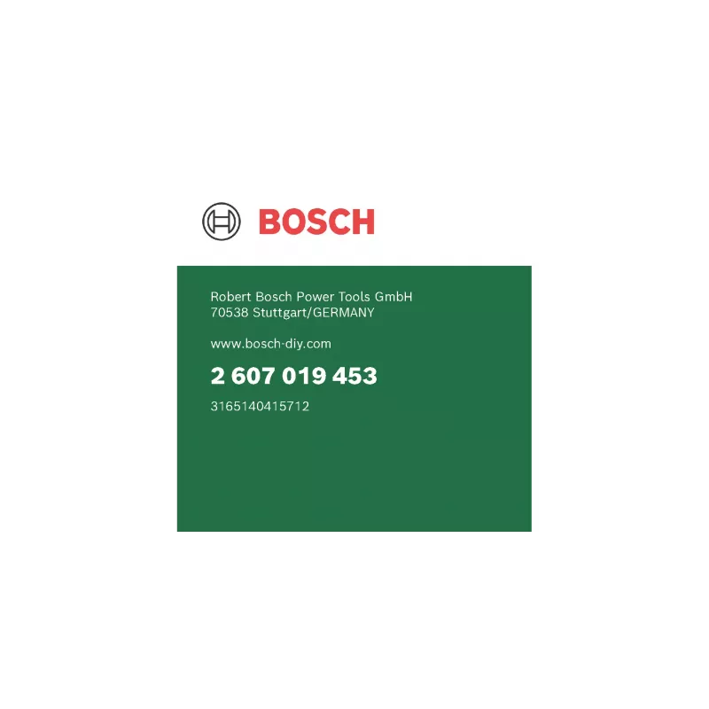Bosch 2 607 019 453 antgalis atsuktuvui