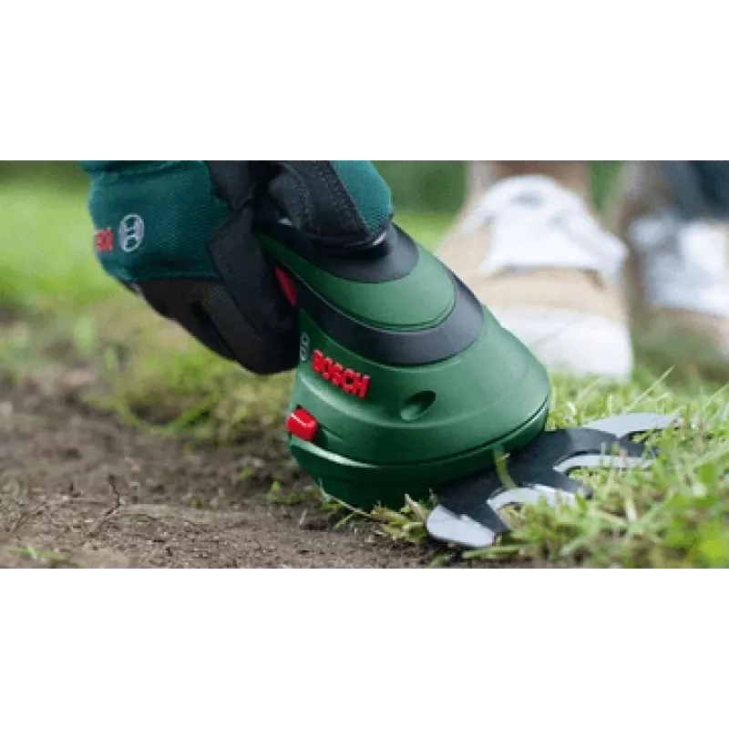 Bosch Isio belaidės žoliapjovės žirklės 8 cm 3,6 V Juoda, Žalia