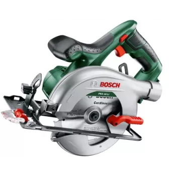 Bosch PKS 18 LI 15 cm juoda, žalia, nerūdijantis plienas 3800 RPM