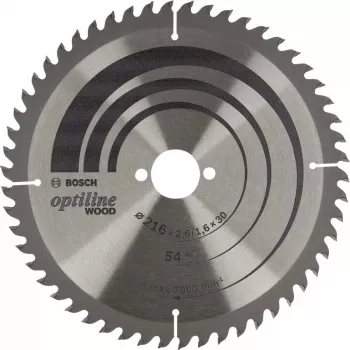 Pjūklo diskas medžiui Bosch 2608838411 21,6 cm 1 vnt.