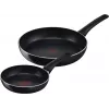 Keptuvių rinkinys Tefal Generous Cook C27890 — aliuminis, 20 cm ir 28 cm, juodos spalvos, 2 vnt.