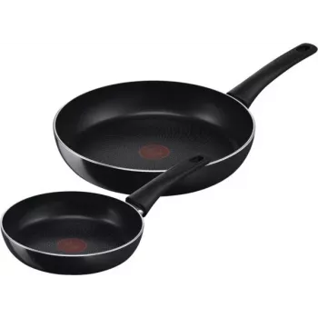 Keptuvių rinkinys Tefal Generous Cook C27890 — aliuminis, 20 cm ir 28 cm, juodos spalvos, 2 vnt.