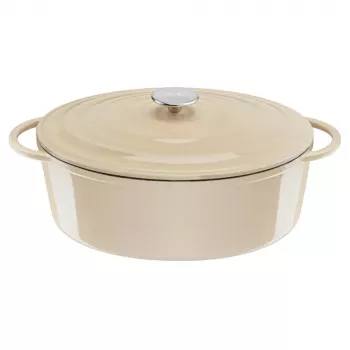 Tefal E25906 Oval Beige ketaus indas, 34 cm skersmens, ovalo formos