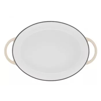 Tefal E25906 Oval Beige ketaus indas, 34 cm skersmens, ovalo formos