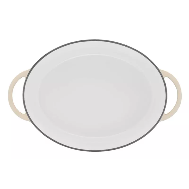 Tefal E25906 Oval Beige ketaus indas, 34 cm skersmens, ovalo formos