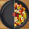 Tefal Change Black C4763225 keptuvė wok tipo, apvali, 24 cm, 3.3 L