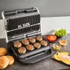 Kontaktinė grilio keptuvė Tefal Optigrill+ XL GC727D10 – 2000 W, stačiakampis metalinis korpusas